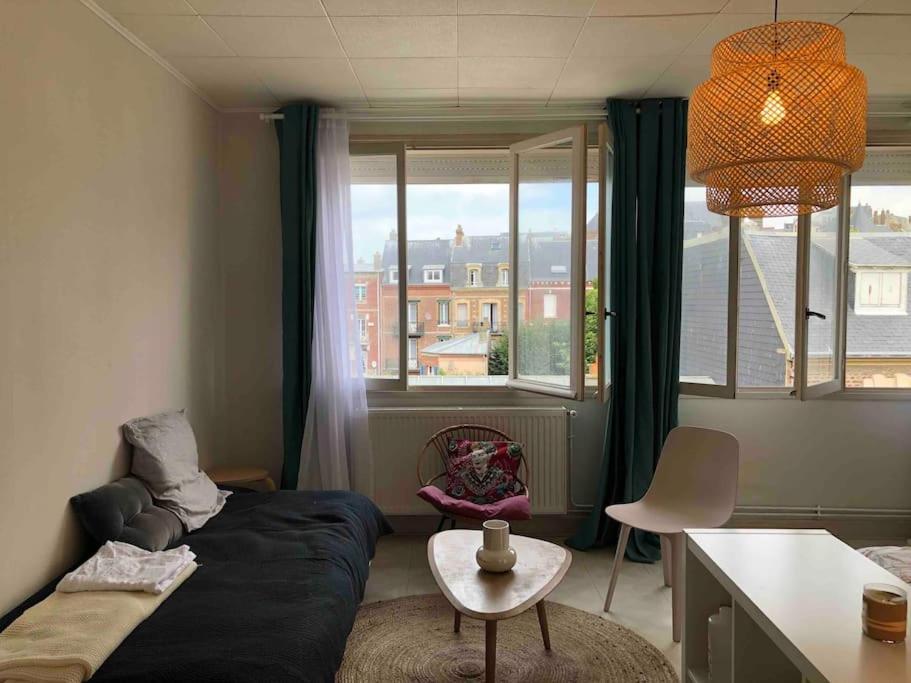 Grand Studio Avec Petite Vue Mer Mers-les-Bains Extérieur photo